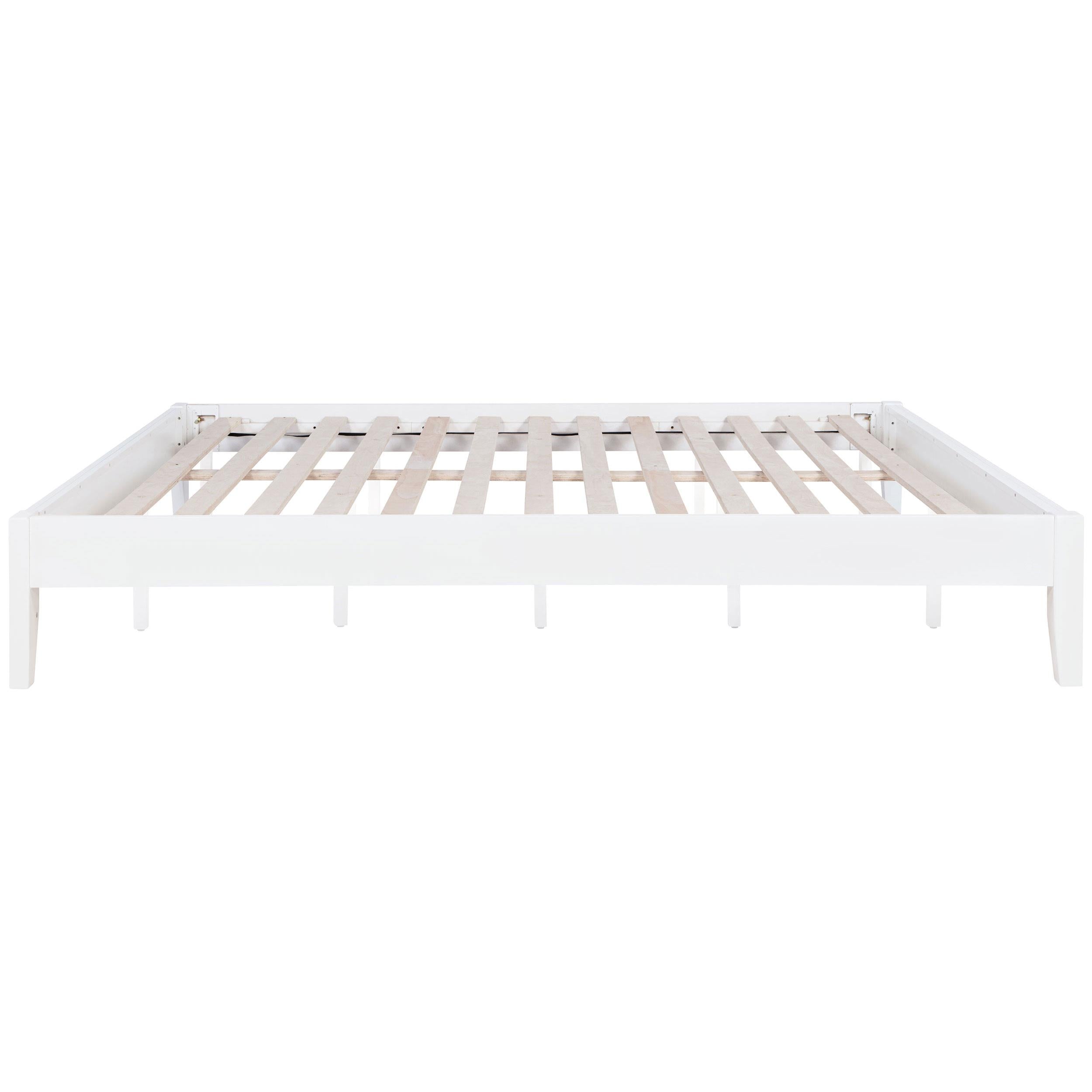 Hounslow Eastern King Universal Platform Bed White