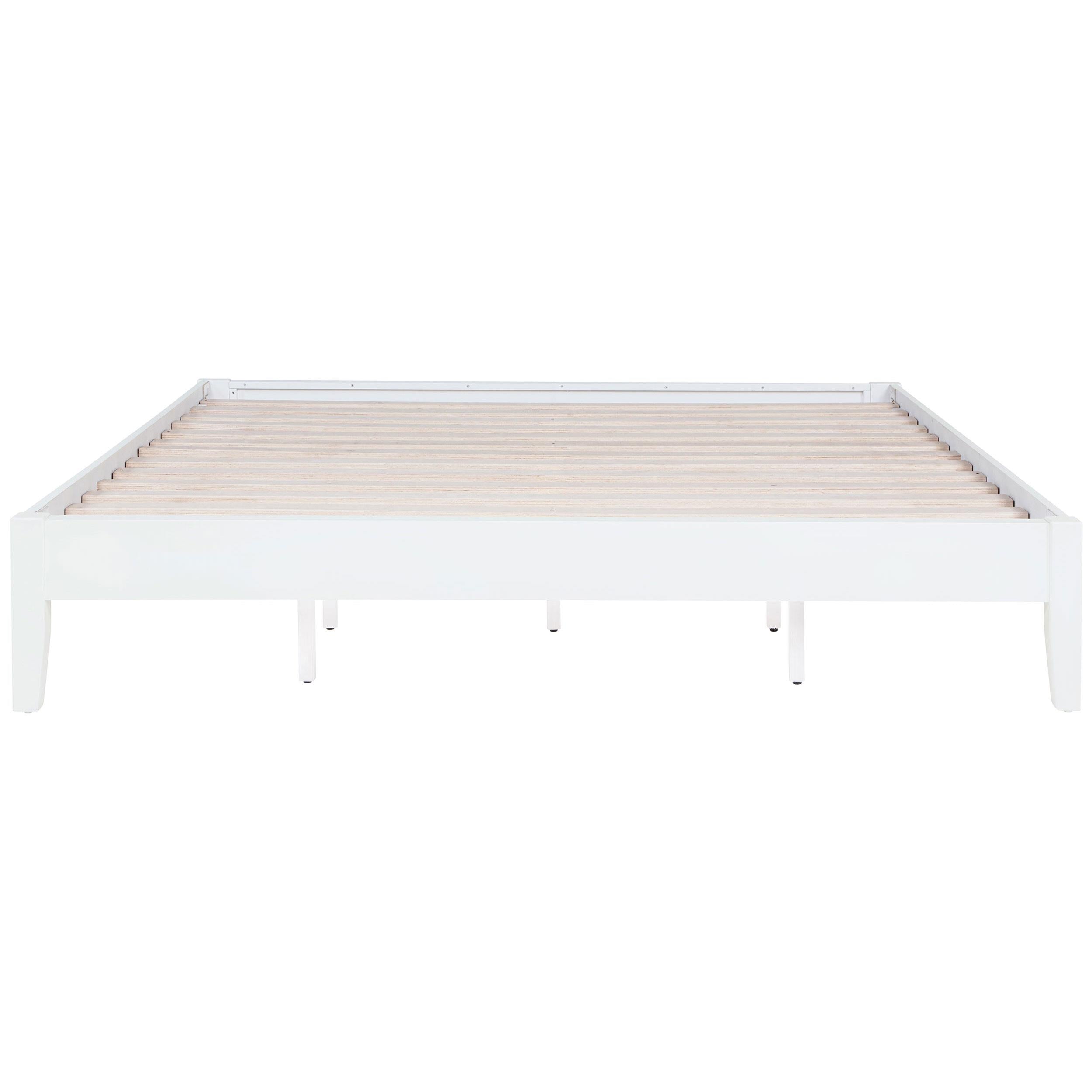Hounslow California King Universal Platform Bed White