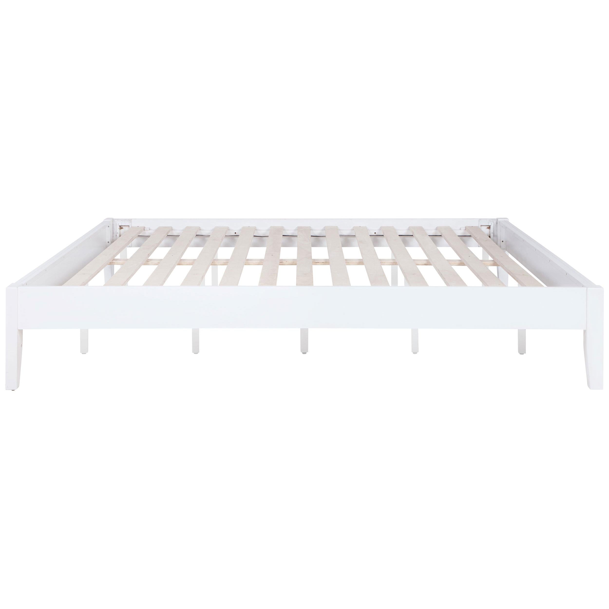 Hounslow California King Universal Platform Bed White
