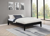 Cama de plataforma universal Hounslow Full, color negro