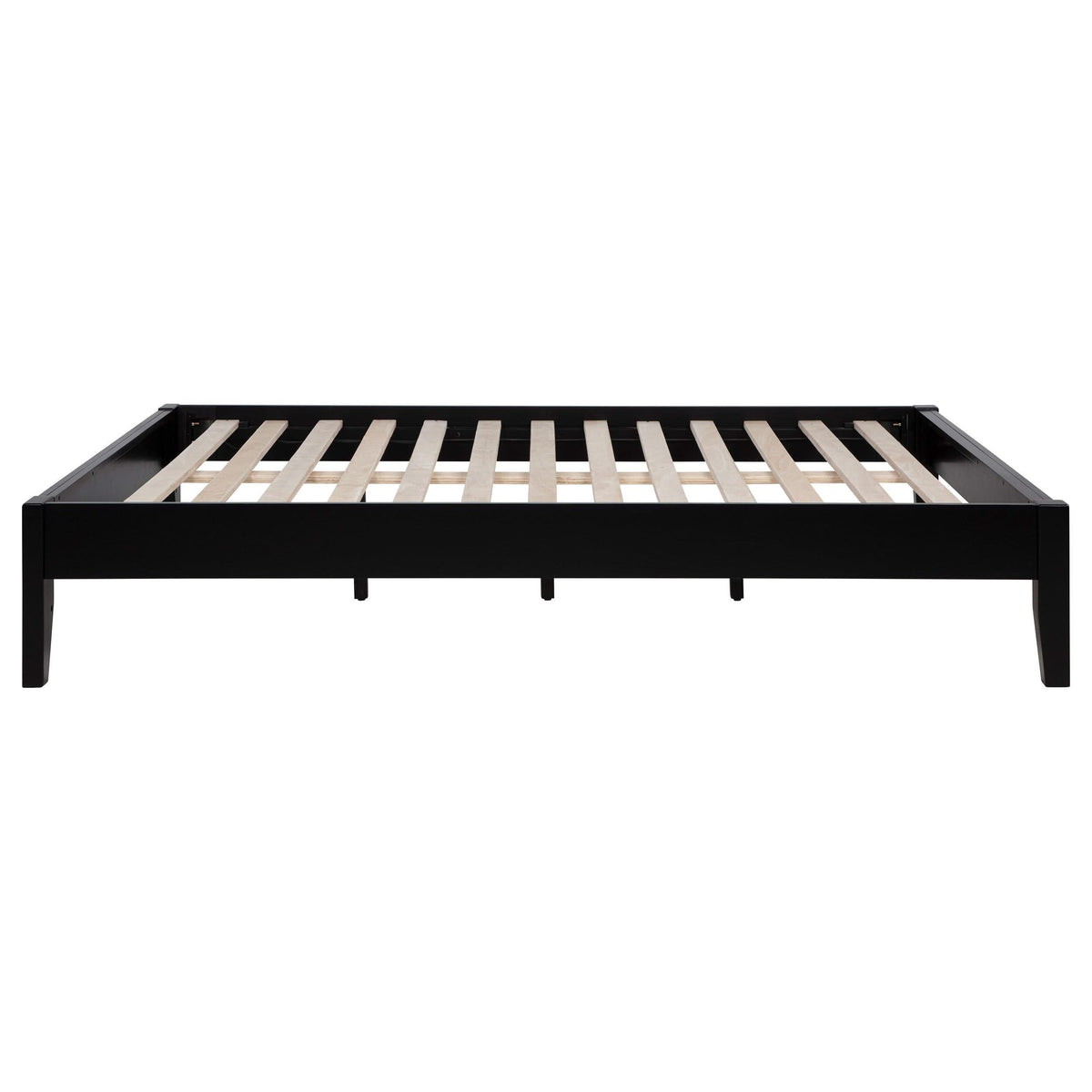 Cama de plataforma universal Hounslow Full, color negro