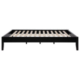 Cama de plataforma universal Hounslow Full, color negro