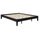 Cama de plataforma universal Hounslow Eastern King negra