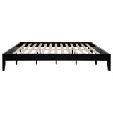 Cama de plataforma universal Hounslow Eastern King negra
