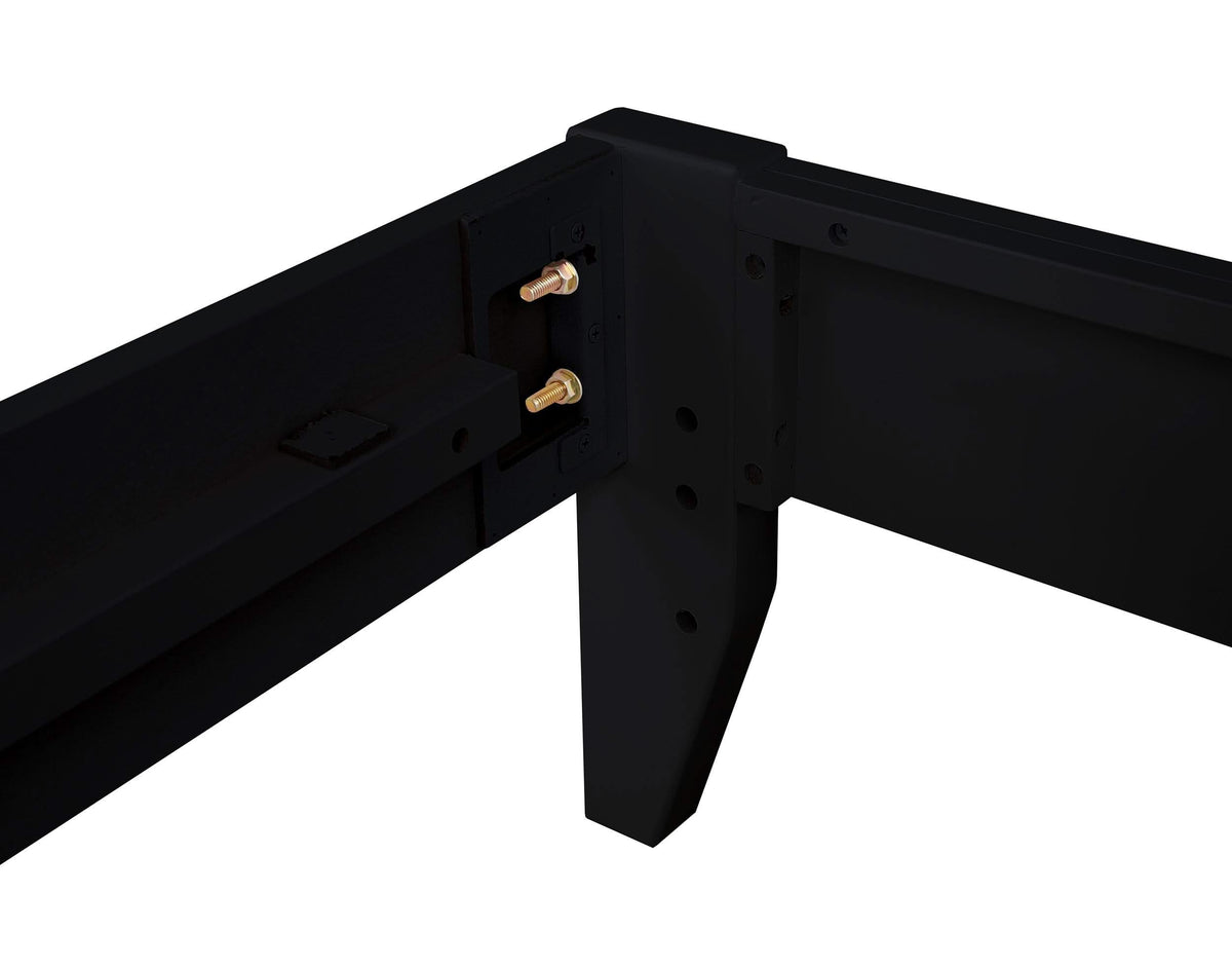 Cama de plataforma universal Hounslow Eastern King negra