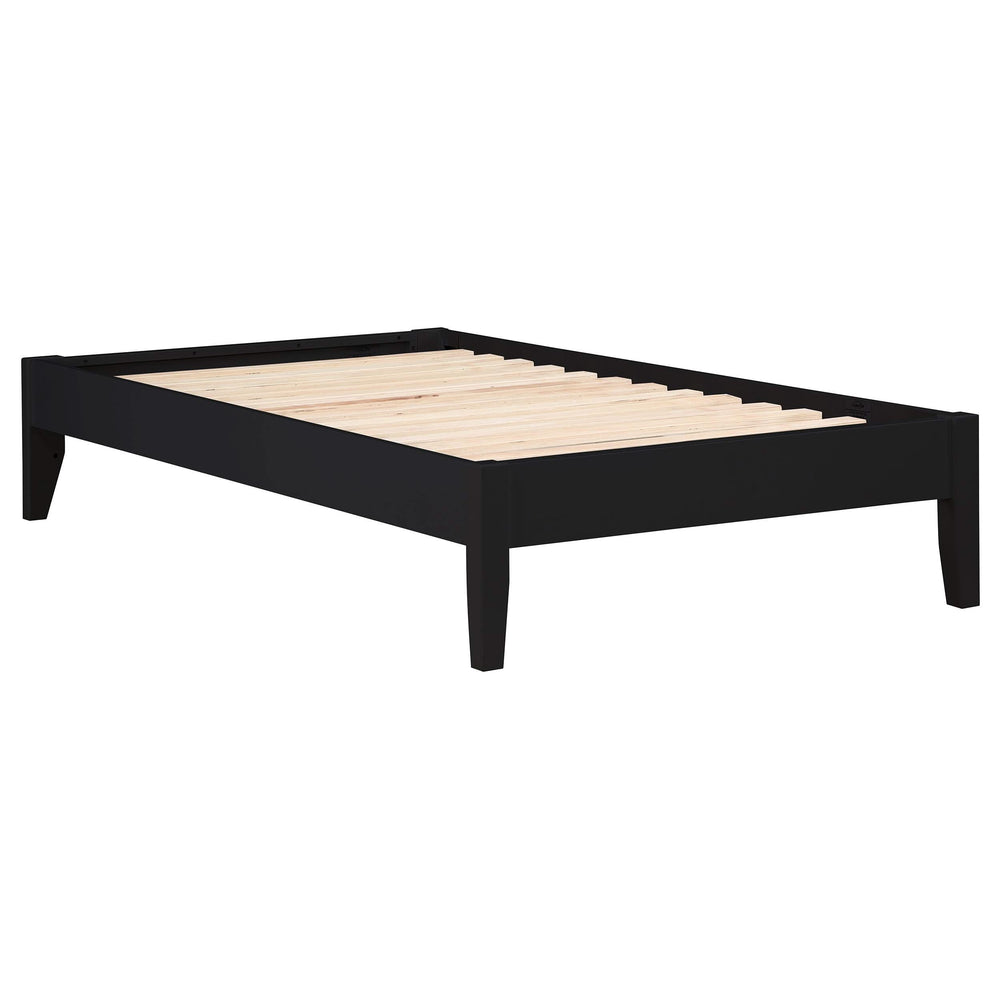 Cama de plataforma universal Hounslow Twin negra