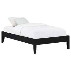 Cama de plataforma universal Hounslow Twin negra
