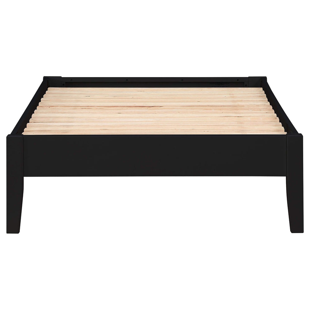 Cama de plataforma universal Hounslow Twin negra