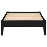 Cama de plataforma universal Hounslow Twin negra