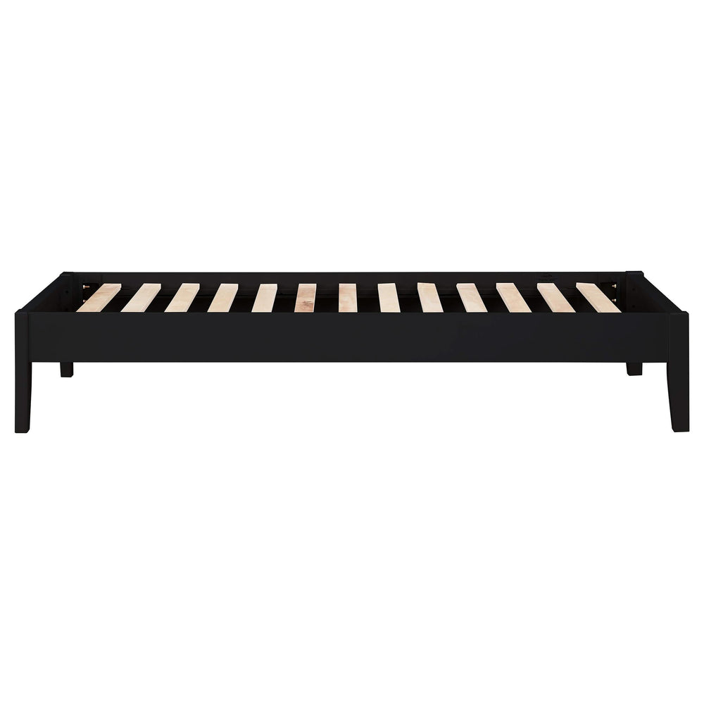 Cama de plataforma universal Hounslow Twin negra