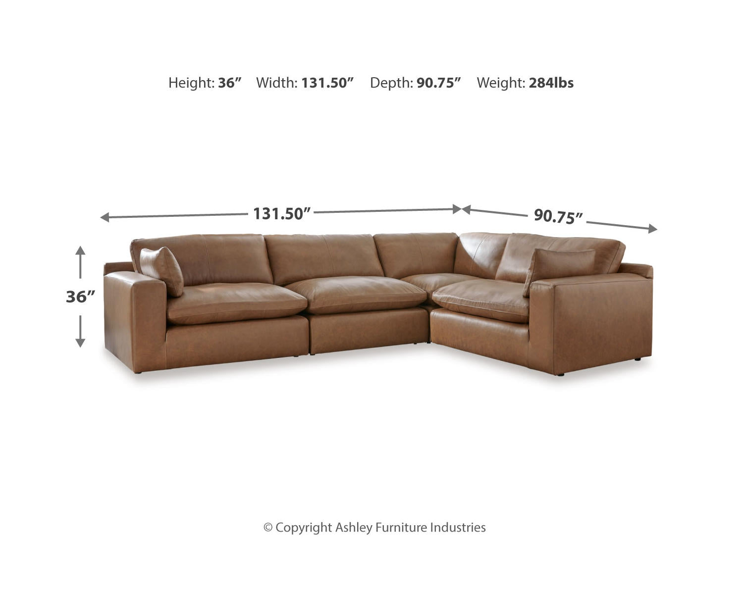 Emilia 4-Piece Sectional