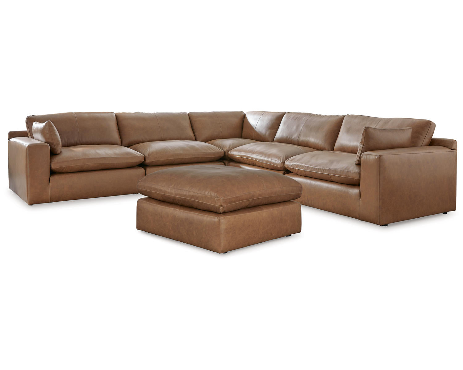 Emilia 5-Piece Sectional and Ottoman