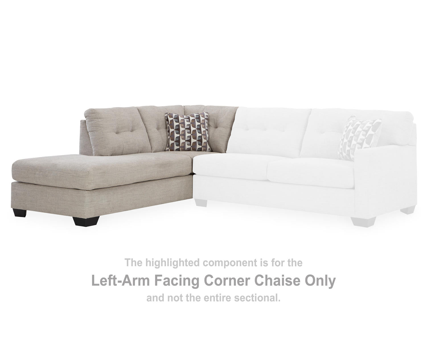 Mahoney Left-Arm Facing Corner Chaise