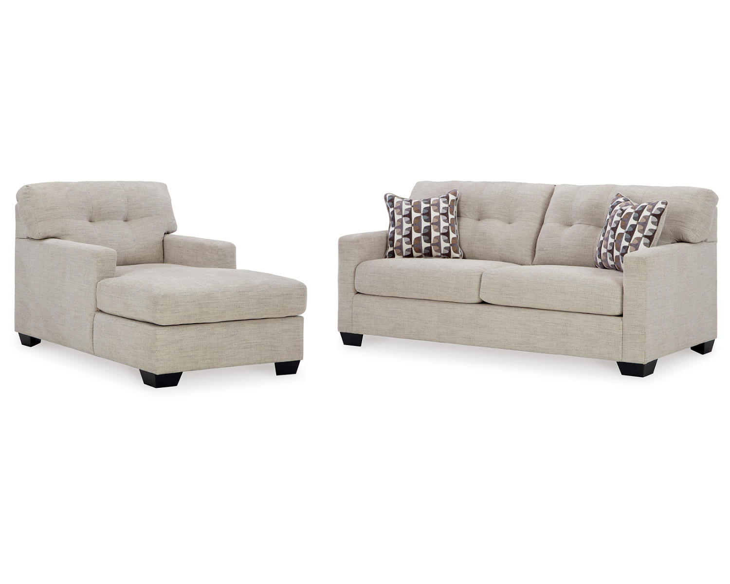 Mahoney Sofa and Chaise