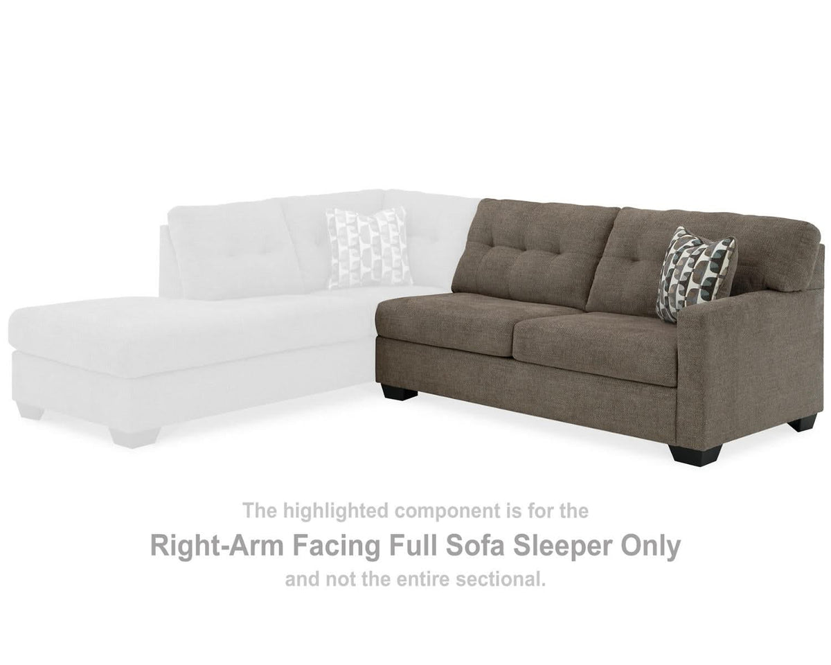 Mahoney Right-Arm Facing Full Sofa Sleeper