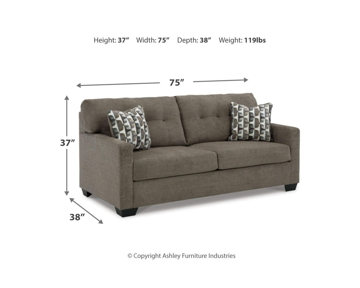 Sofá y chaise longue Mahoney