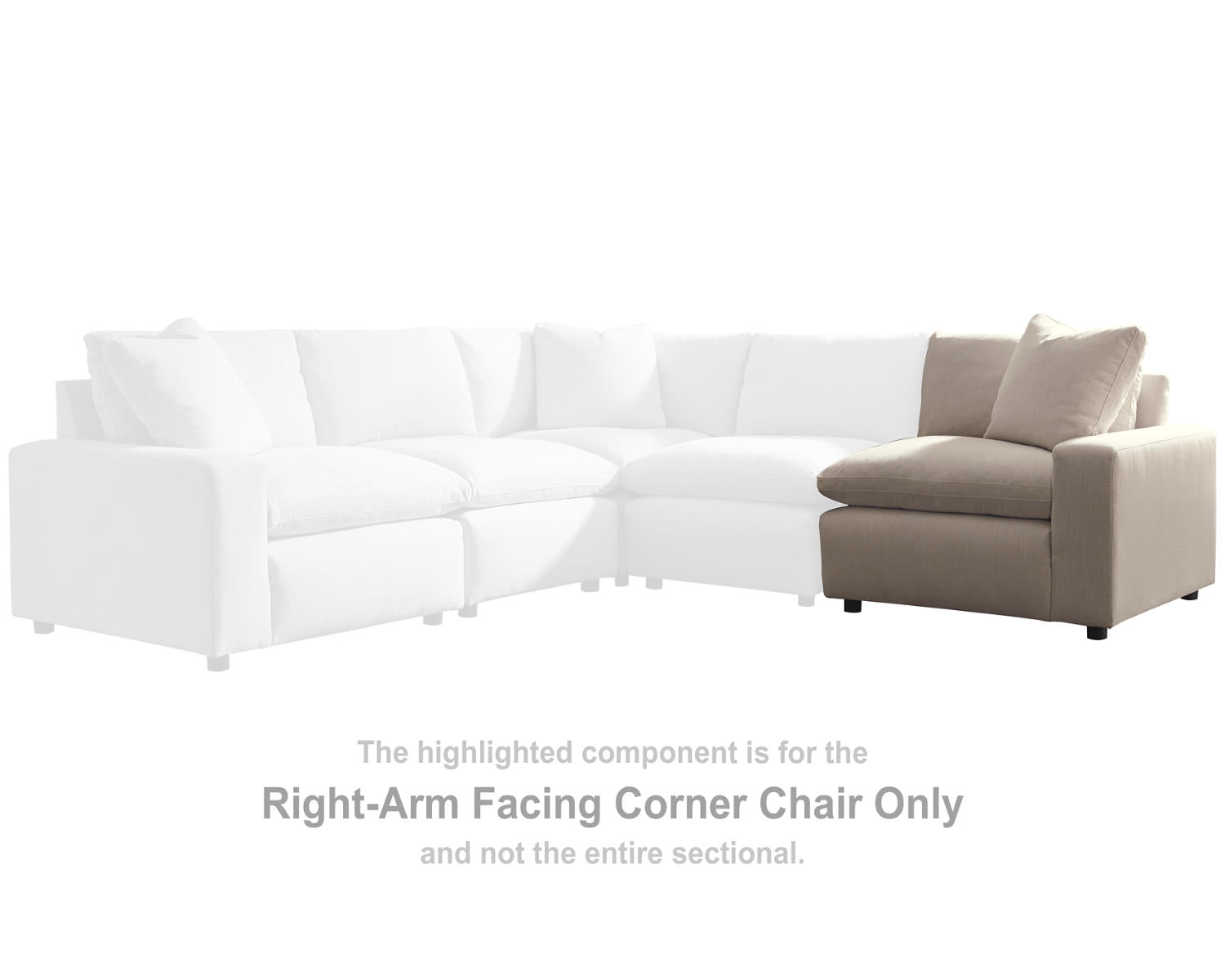 Savesto Right-Arm Facing Corner Chair