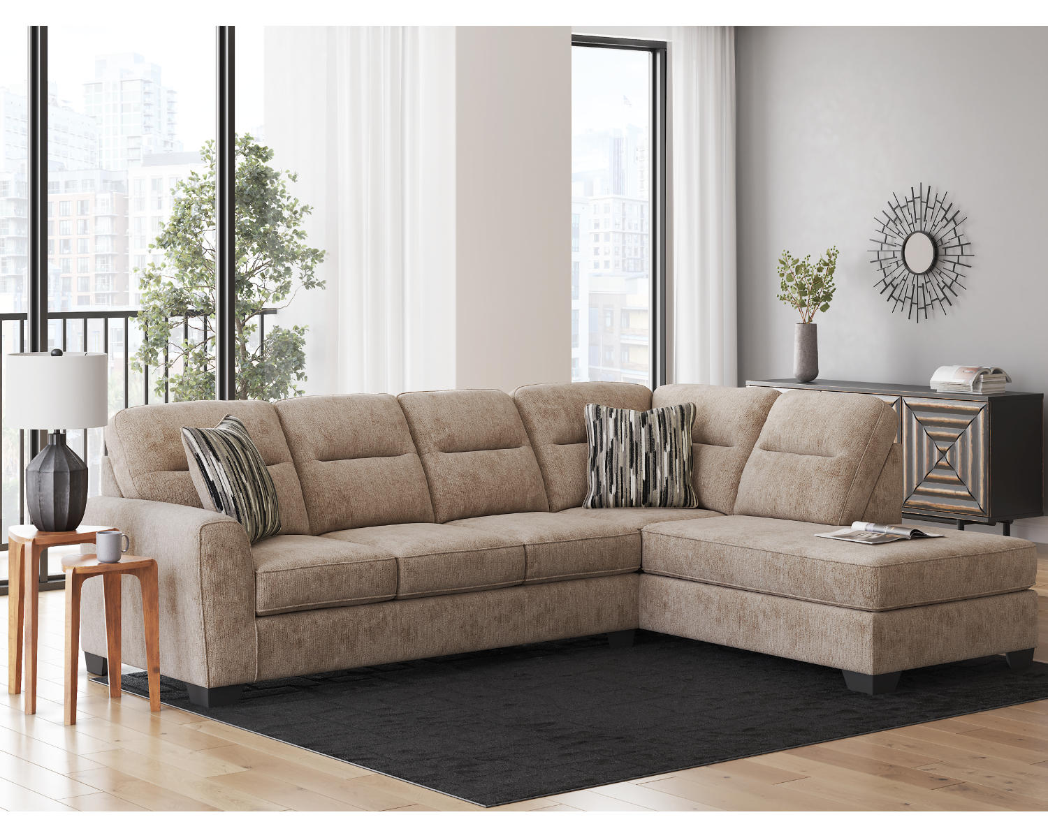 Olten 2-Piece Sectional with Chaise