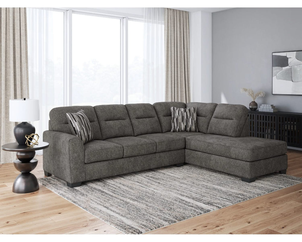 Seccional de 2 piezas con chaise longue Olten
