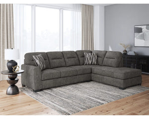Seccional de 2 piezas con chaise longue Olten
