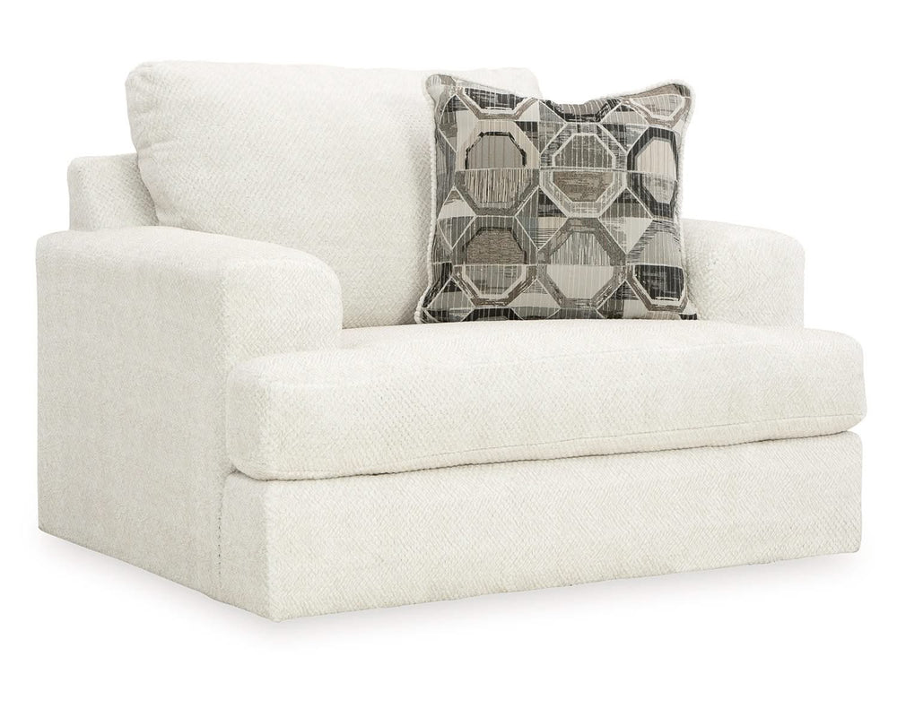 Karinne Oversized Chair and Ottoman