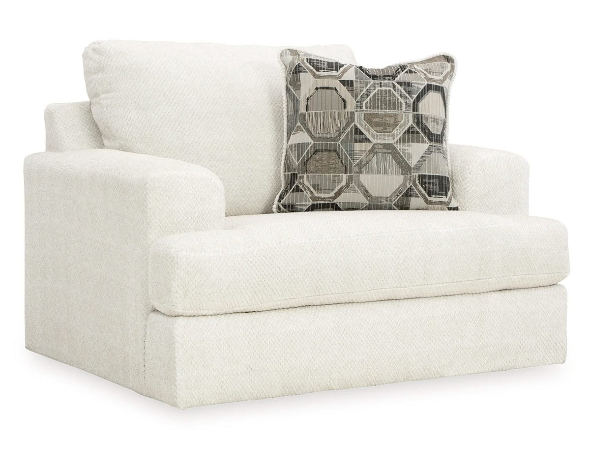 Karinne Oversized Chair and Ottoman