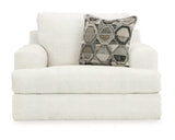 Karinne Loveseat, Oversized Chair and Accent Ottoman