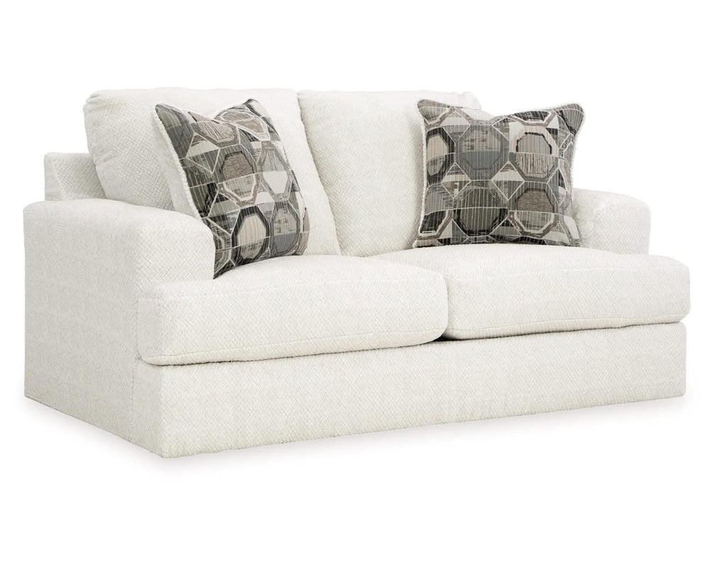 Karinne Loveseat, Oversized Chair and Accent Ottoman