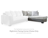 Chaise longue esquinera con brazo derecho Clairette Court