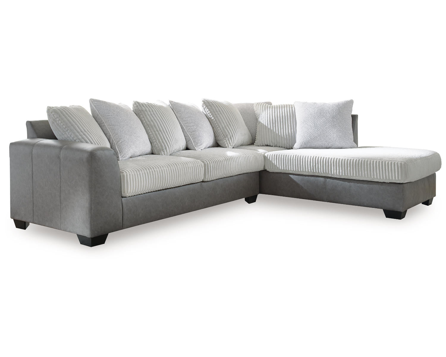 Clairette Court 2-Piece Sectional with Chaise
