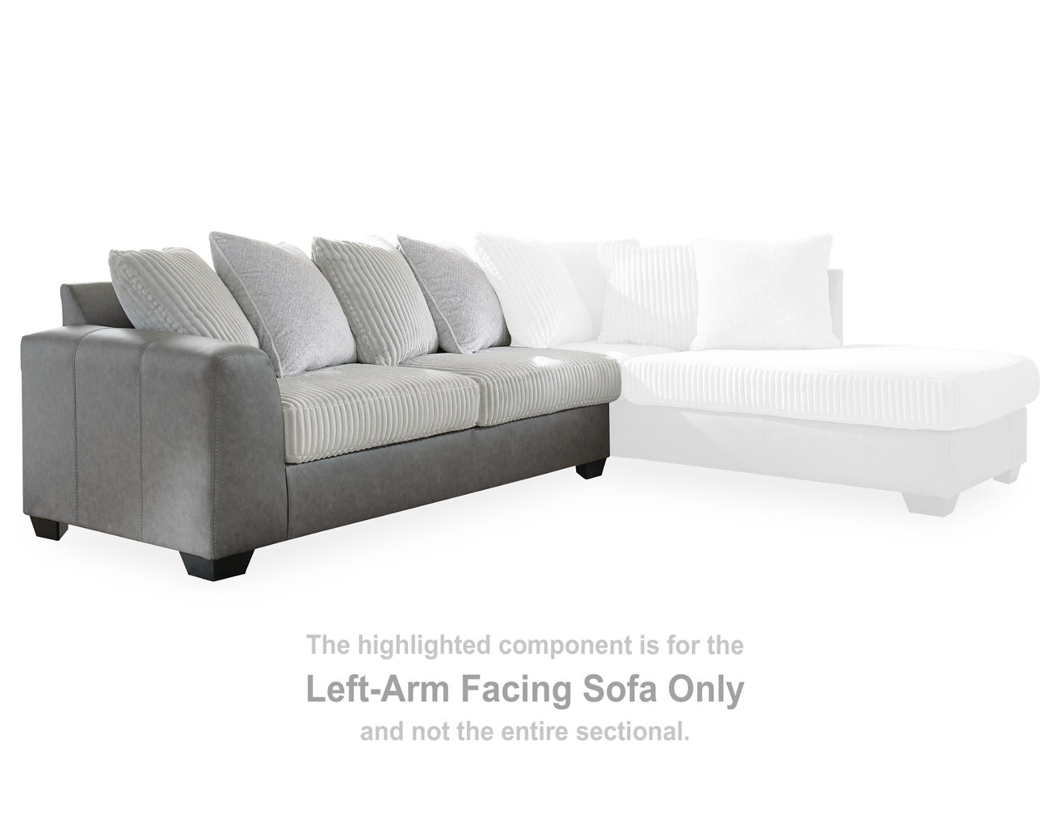 Clairette Court Left-Arm Facing Sofa