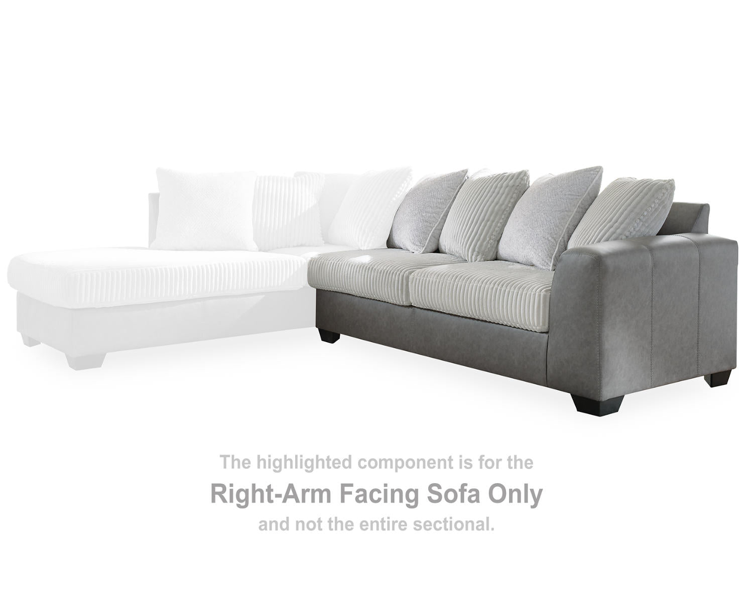 Clairette Court Right-Arm Facing Sofa