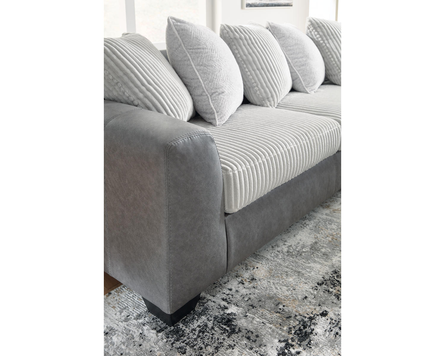 Clairette Court 2-Piece Sectional with Chaise