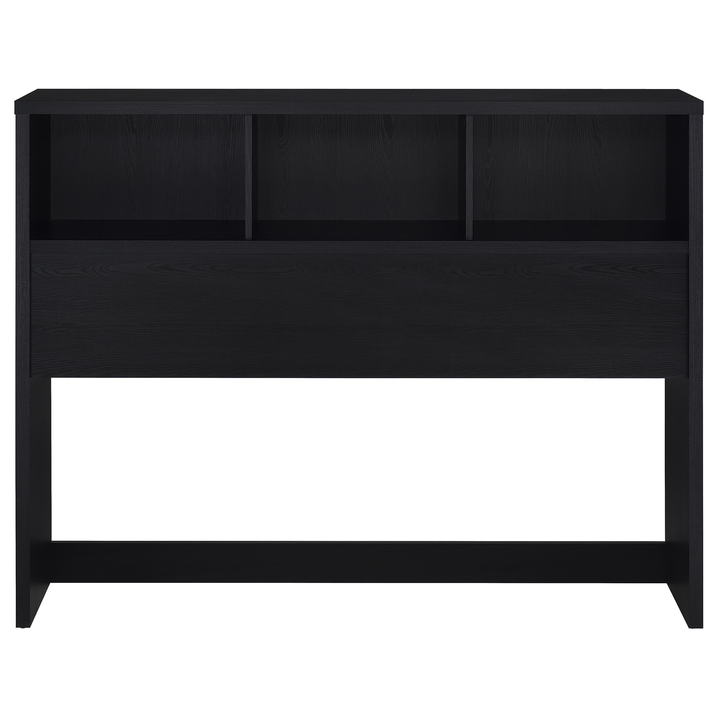 Westpark 3-piece Queen Bedroom Set Bookcase Headboard Black
