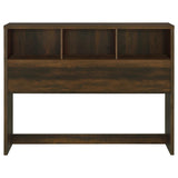 Westpark 49-inch Queen Bookcase Headboard Dark Pine