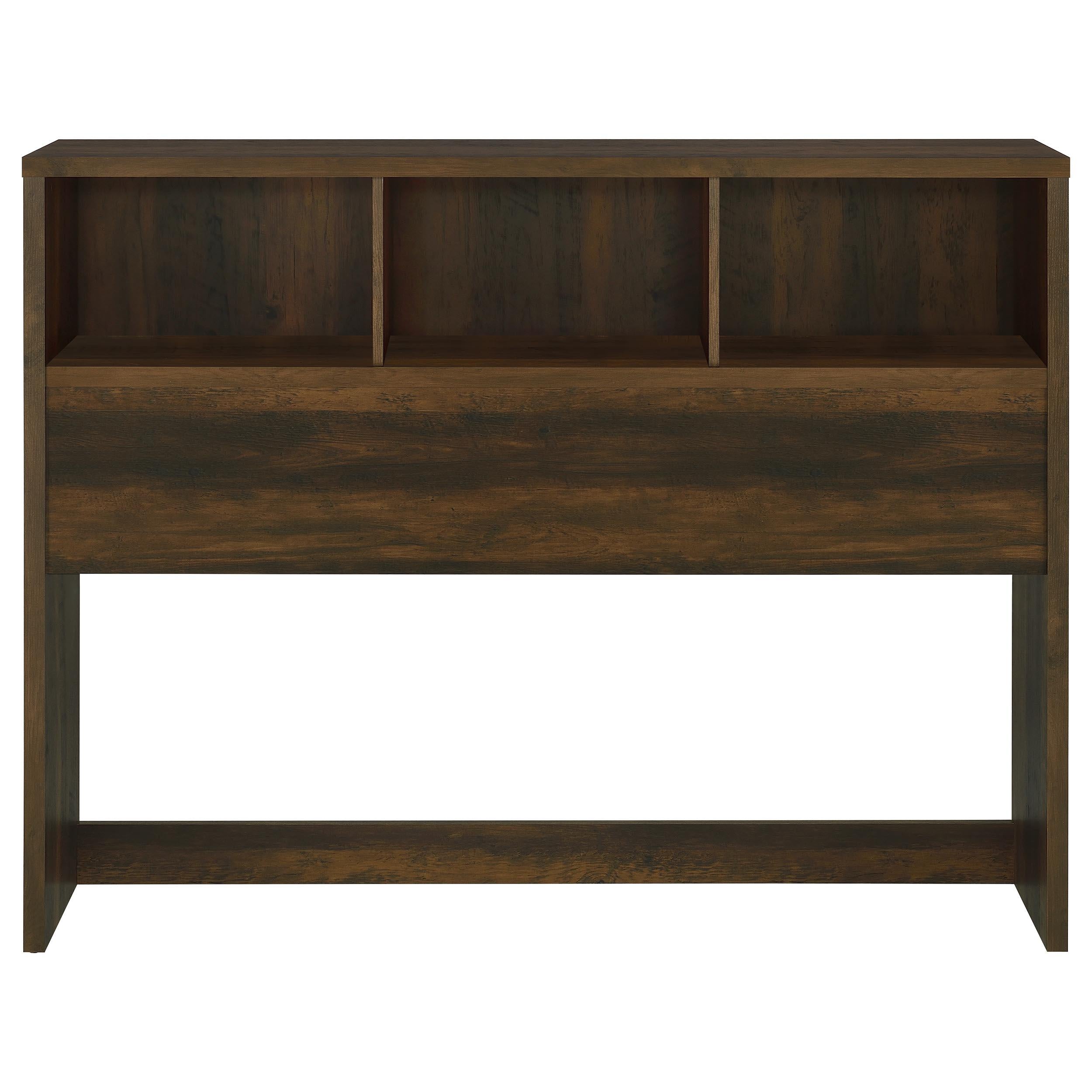 Westpark 49-inch Queen Bookcase Headboard Dark Pine