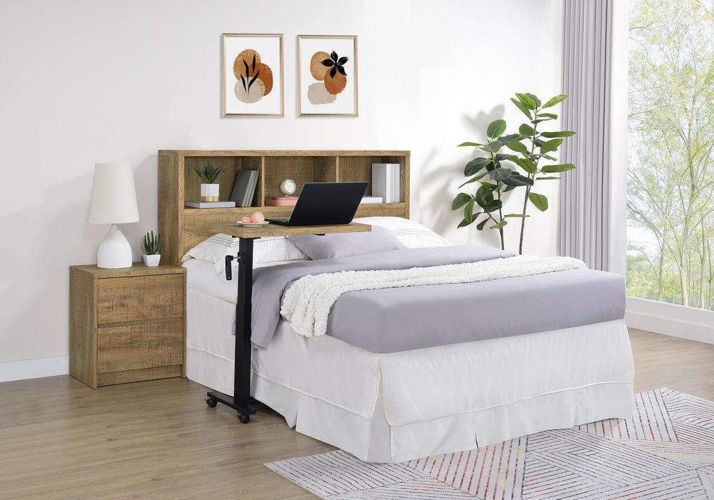 Westpark 49-inch Queen Bookcase Headboard Mango