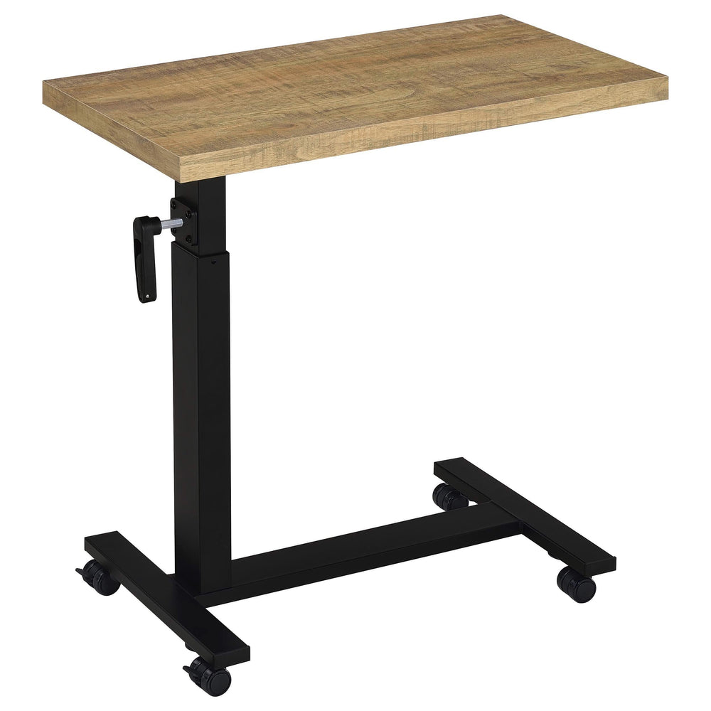 Mesa C móvil para dormitorio con altura ajustable de Westpark, mango