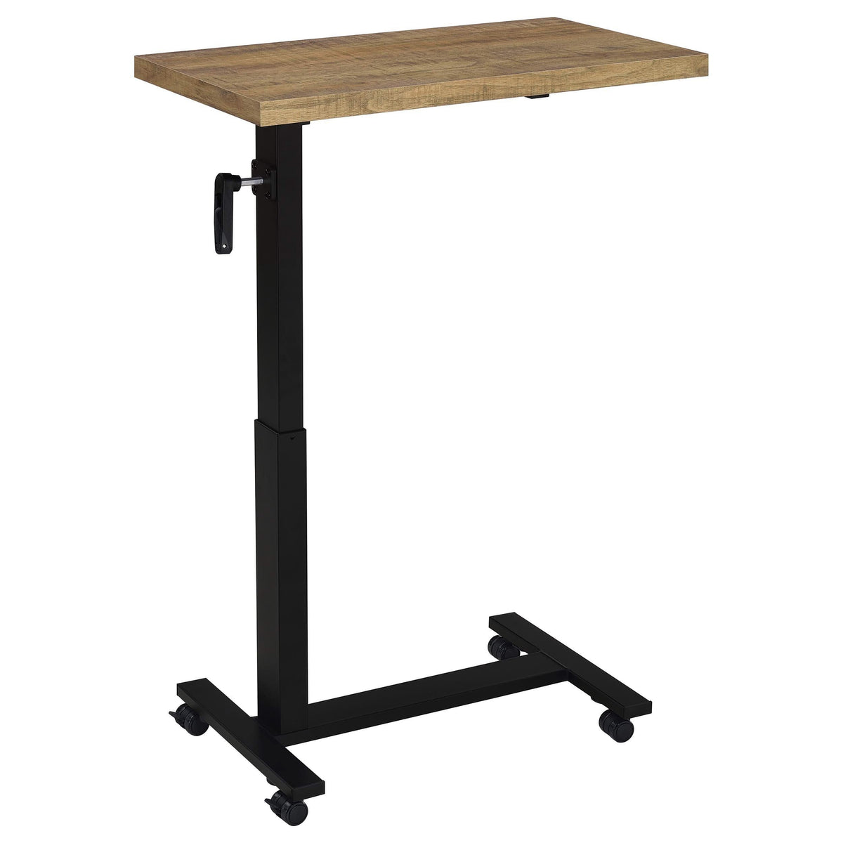 Mesa C móvil para dormitorio con altura ajustable de Westpark, mango