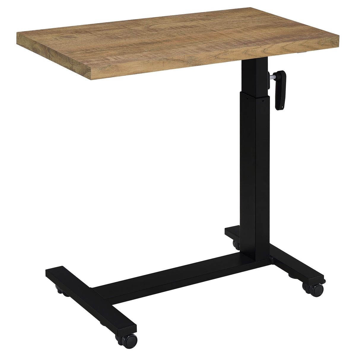 Mesa C móvil para dormitorio con altura ajustable de Westpark, mango
