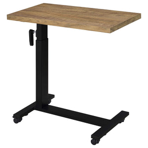 Mesa C móvil para dormitorio con altura ajustable de Westpark, mango