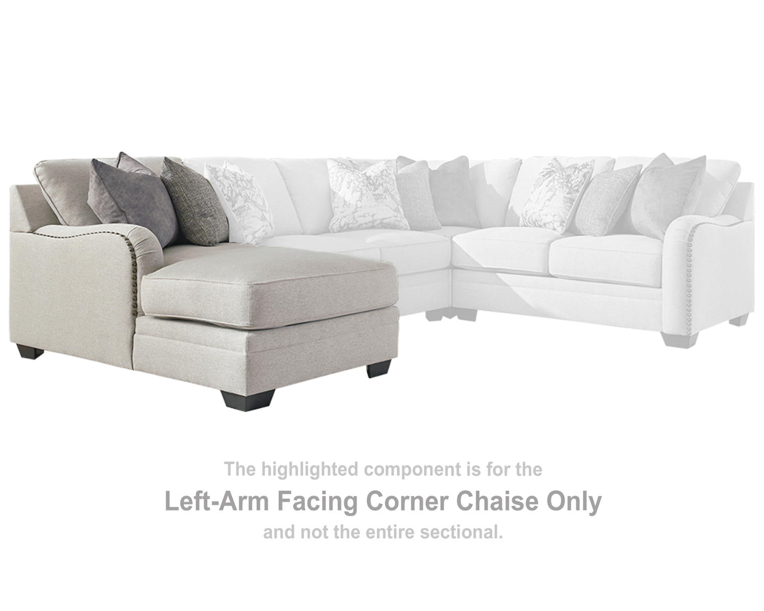 Dellara Left-Arm Facing Corner Chaise