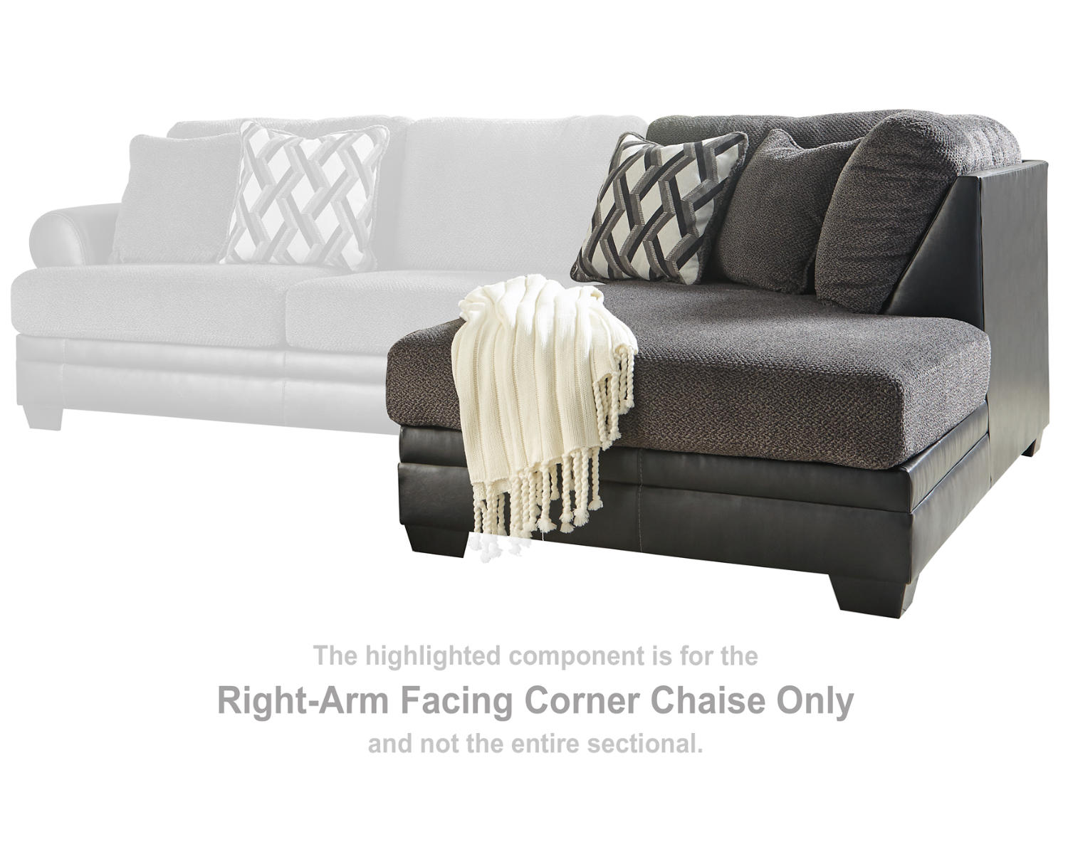 Kumasi Right-Arm Facing Corner Chaise