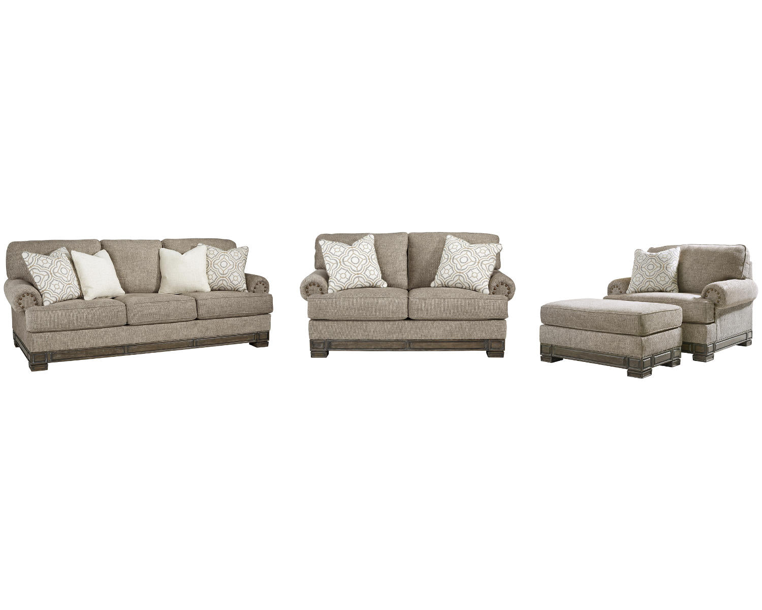 Einsgrove Sofa, Loveseat, Chair and Ottoman