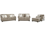 Einsgrove Sofa, Loveseat, Chair and Ottoman