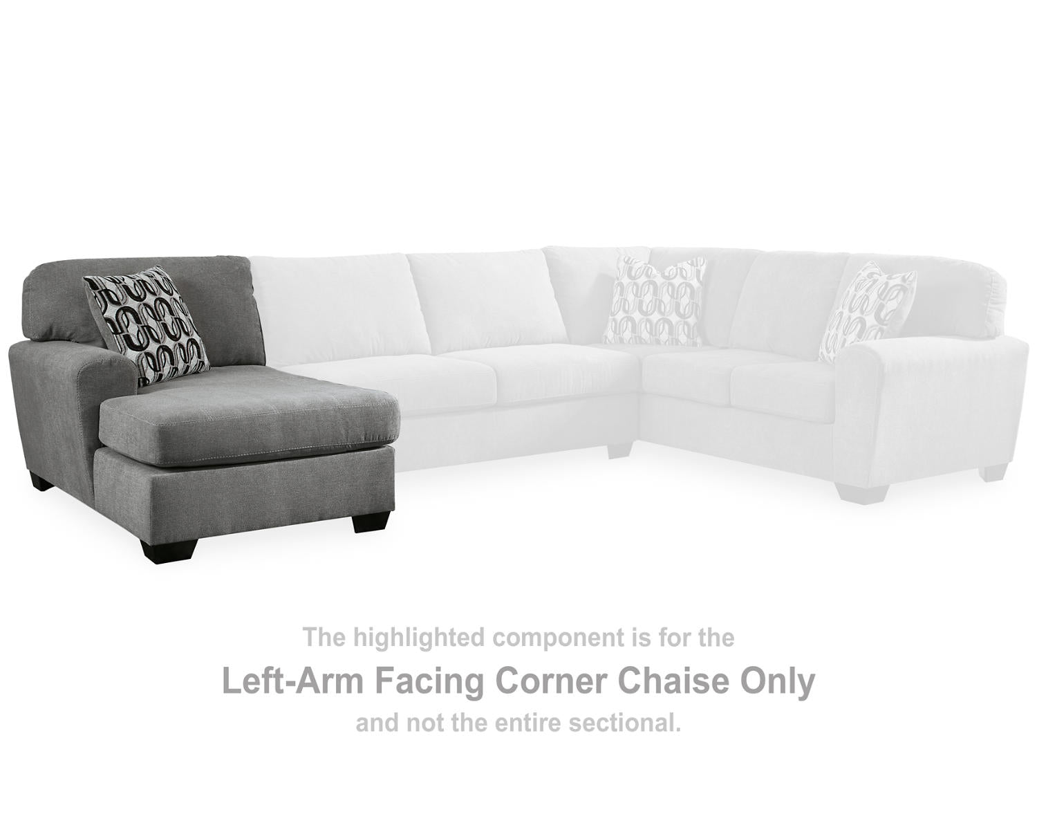 Birkdale Court Left-Arm Facing Corner Chaise