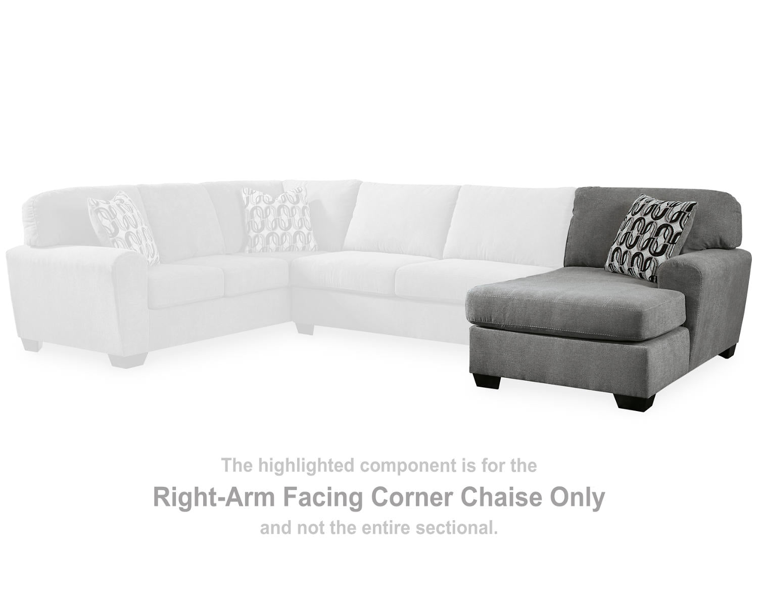 Birkdale Court Right-Arm Facing Corner Chaise