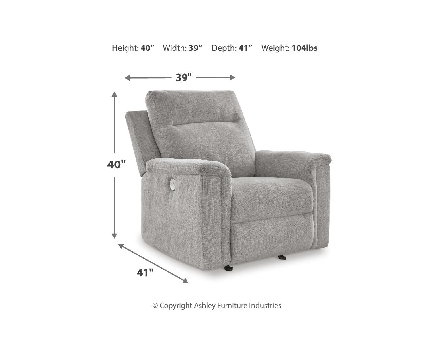 Barnsana Power Reclining Sofa, Loveseat and Recliner
