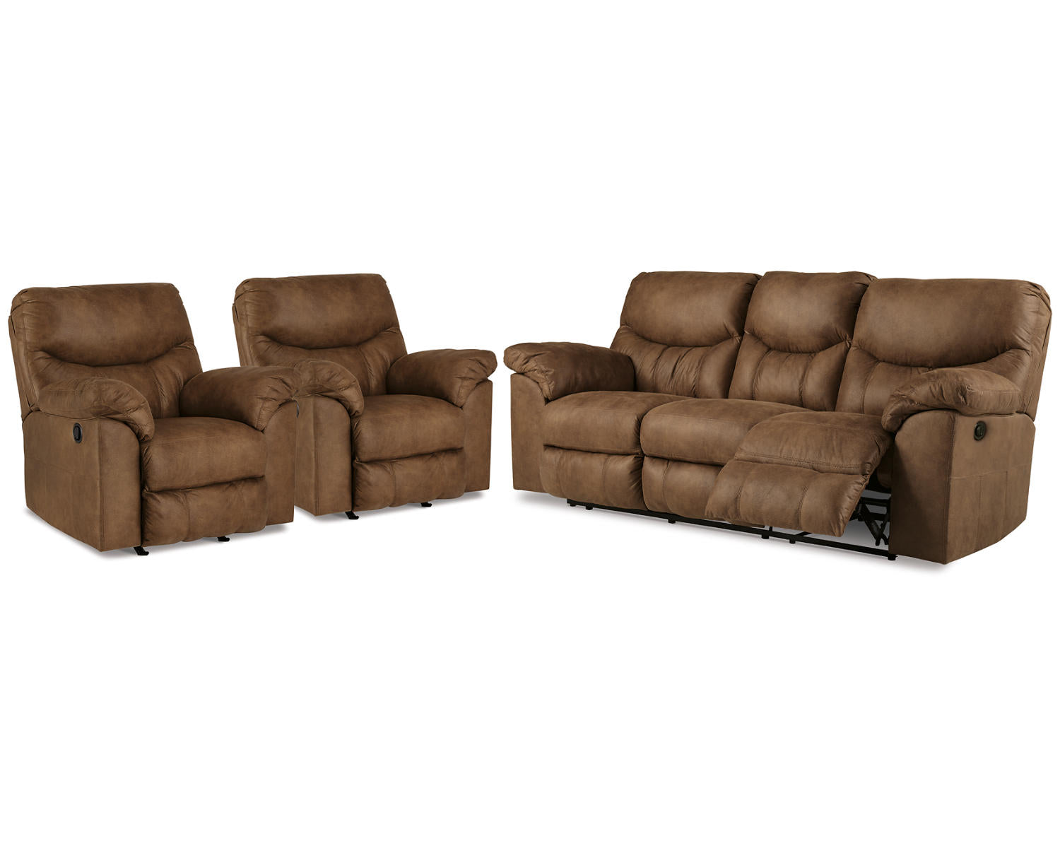 Boxberg Power Reclining Sofa and 2 Recliners
