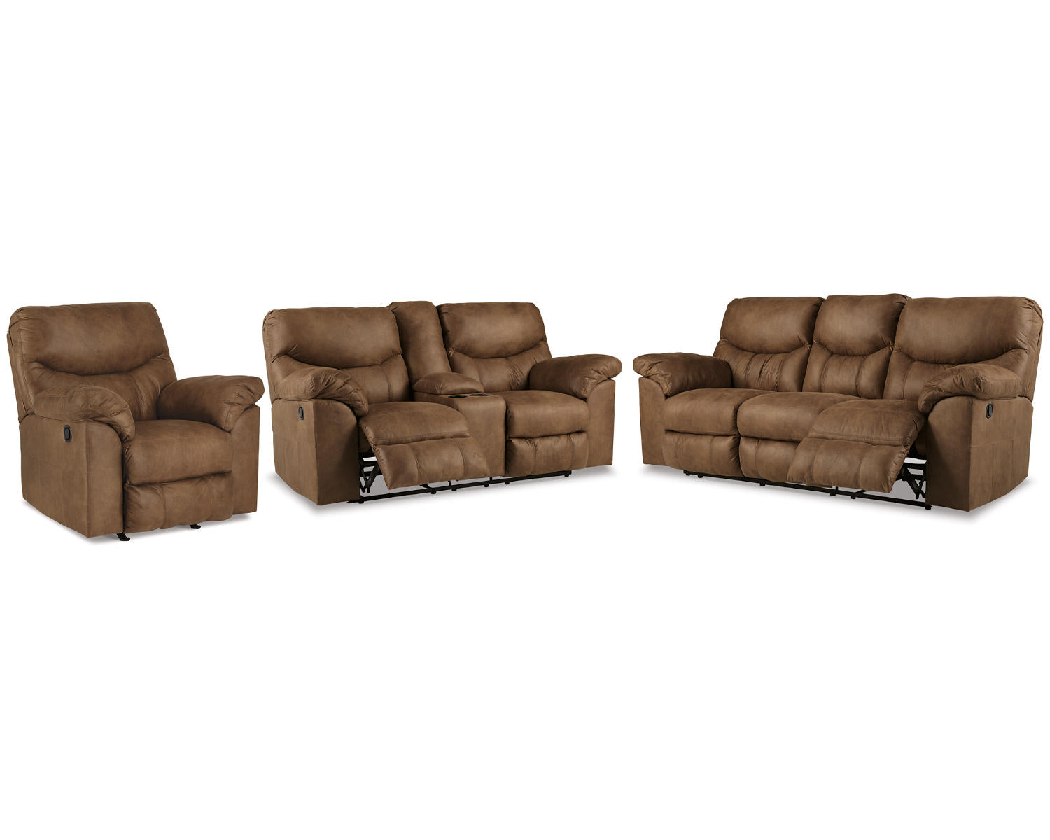 Boxberg Reclining Sofa, Loveseat and Recliner